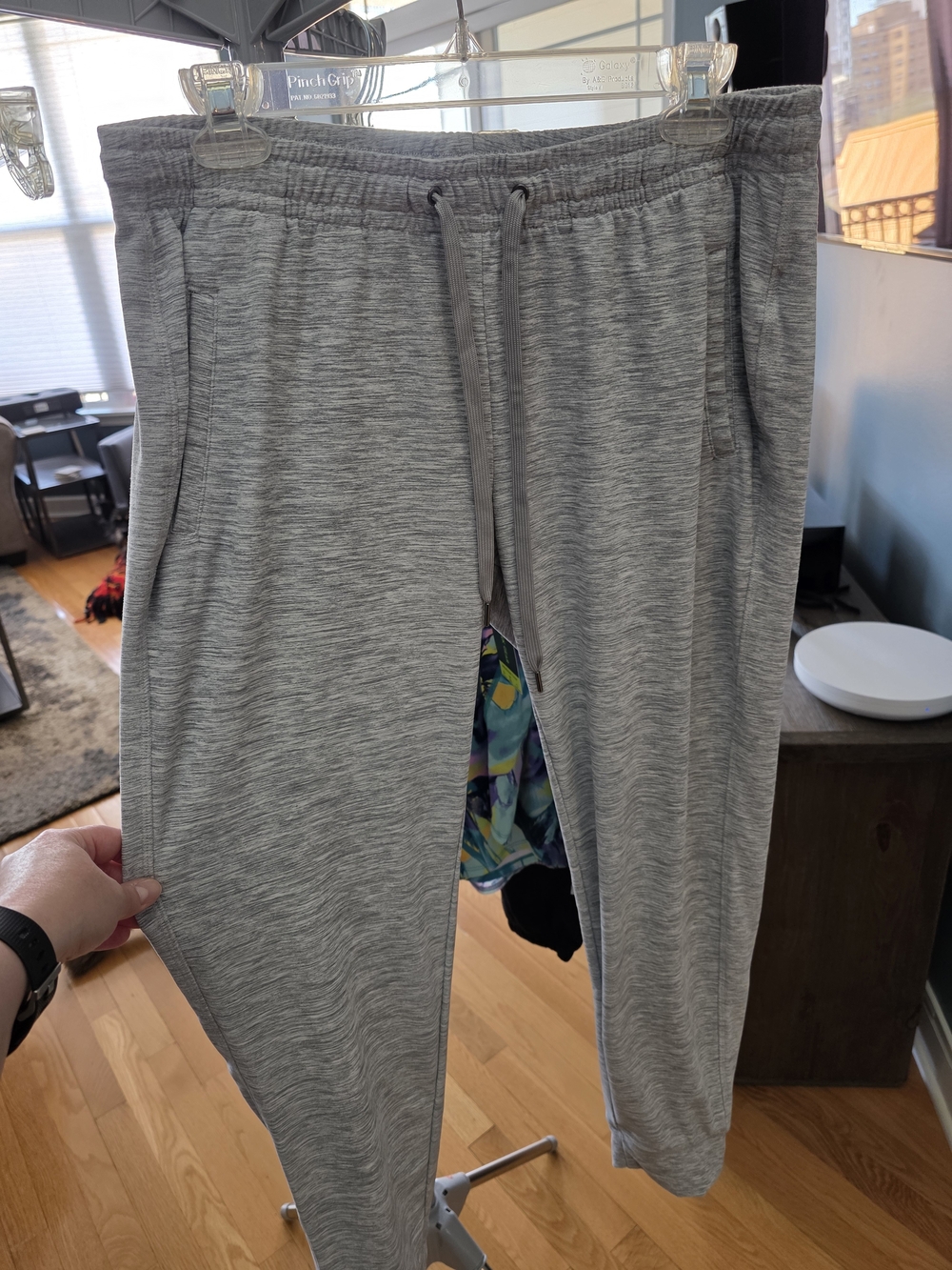 Old Navy Marl Gray Activewear Jogger Pants